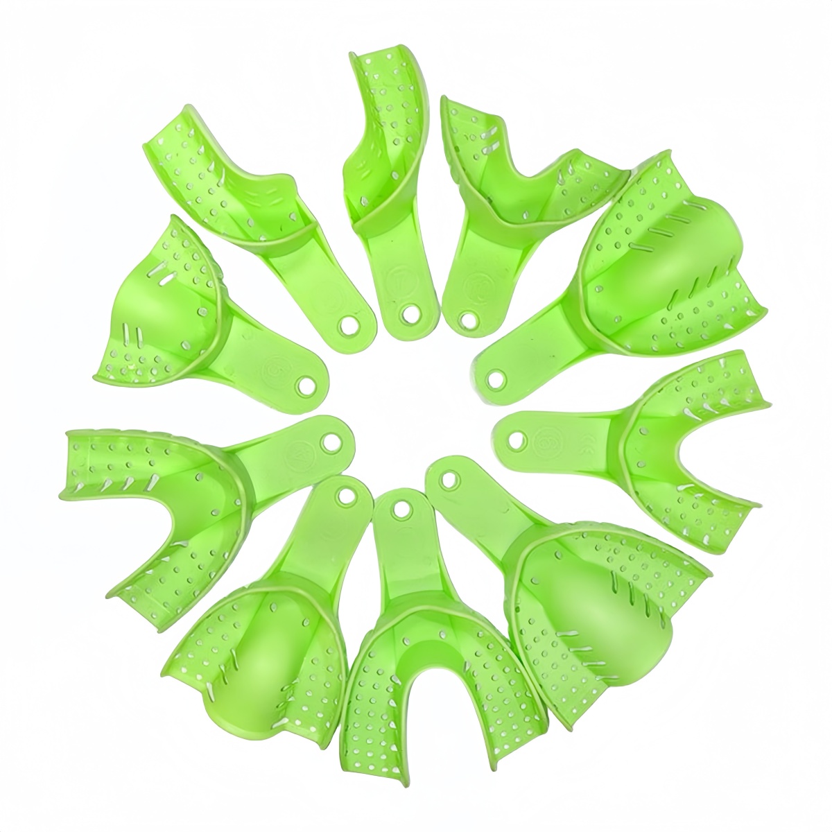 Teeth Whitening Trays - Plateaux d'empreintes dentaires en plastique Autoclavables,