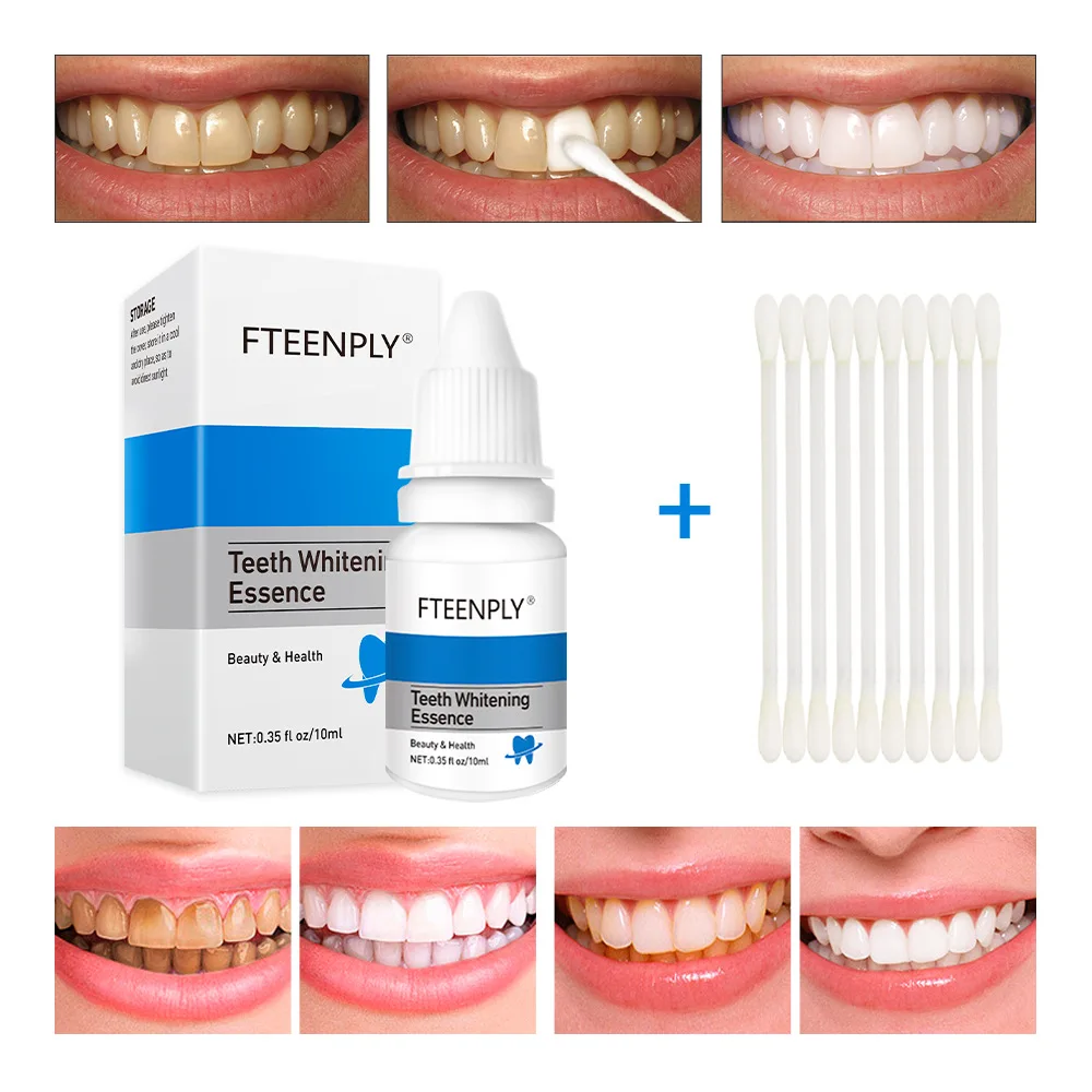 Teeth Whitening Essence - FTEENPLY poudre d'essence de blanchiment des