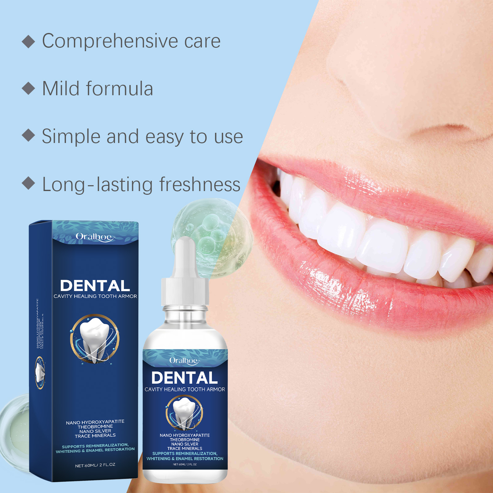 Sérum Liquide Blanchissant pou - Teeth Whitening Essence avis et prix