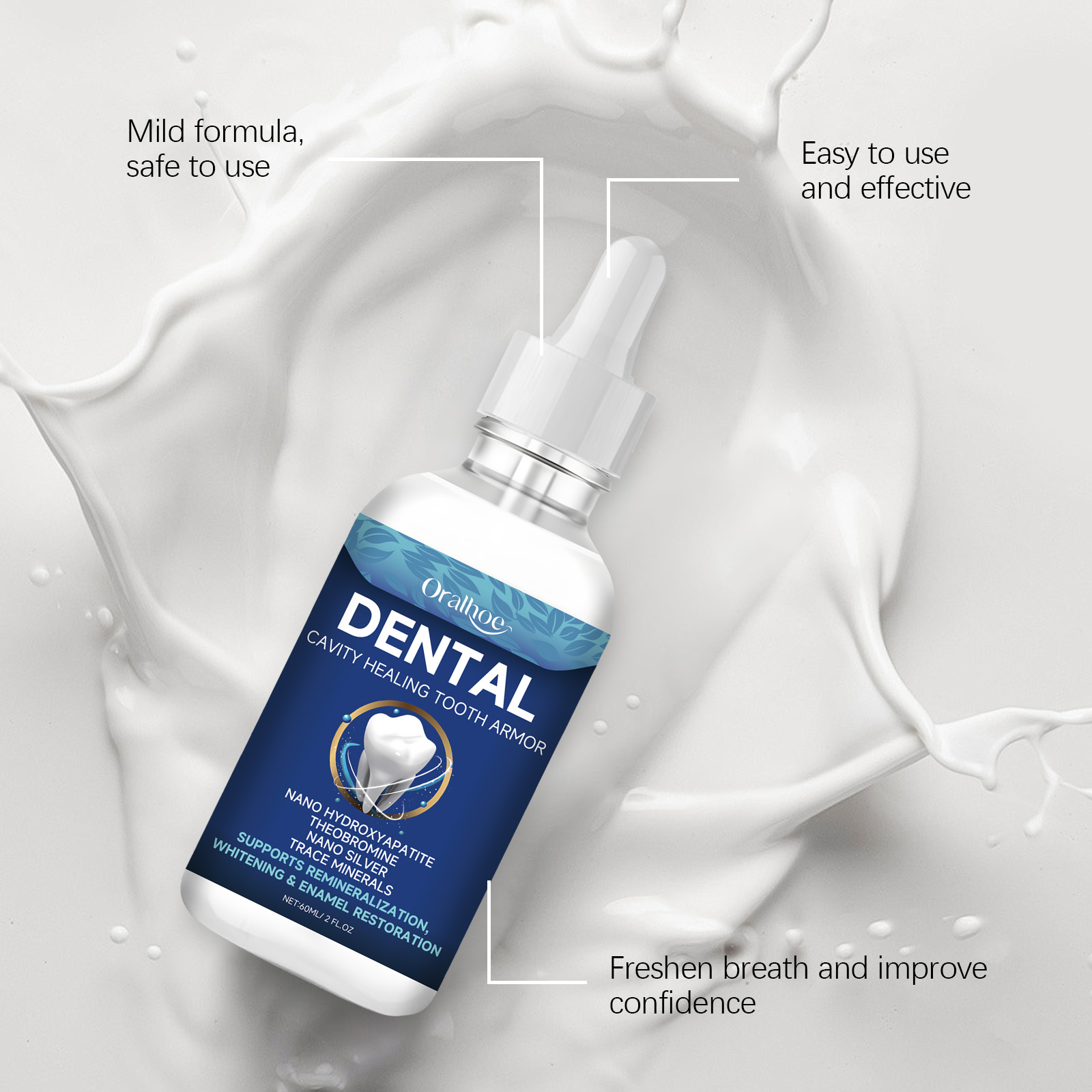 Sérum Liquide Blanchissant pou - Teeth Whitening Essence avis et prix