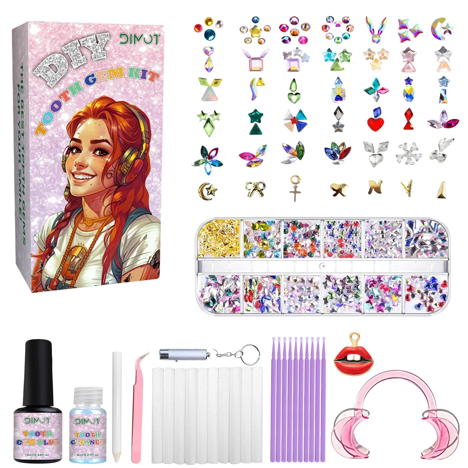 Kit de bijoux de dents, Kit de - Tooth Gem Kit avis et prix
