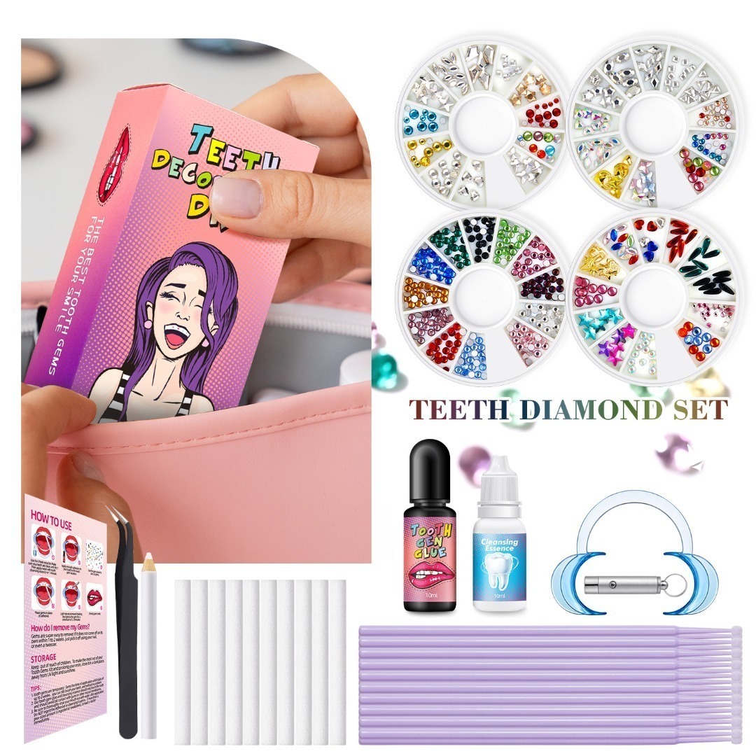 Kit de pierres précieuses dent - Tooth Gem Kit avis et prix