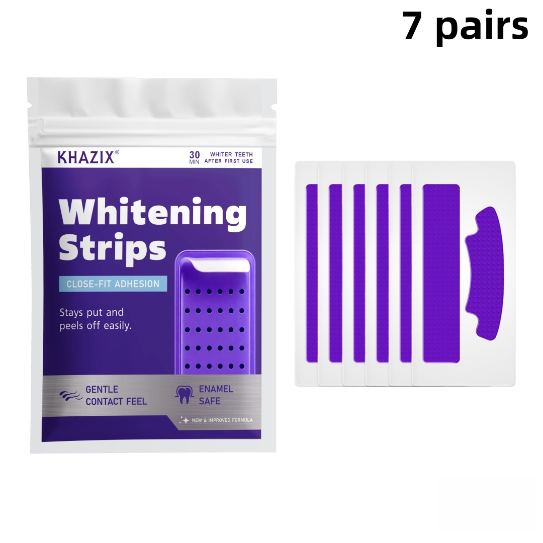 7 paires de bandes blanchissan - Teeth Whitening Routine avis et prix