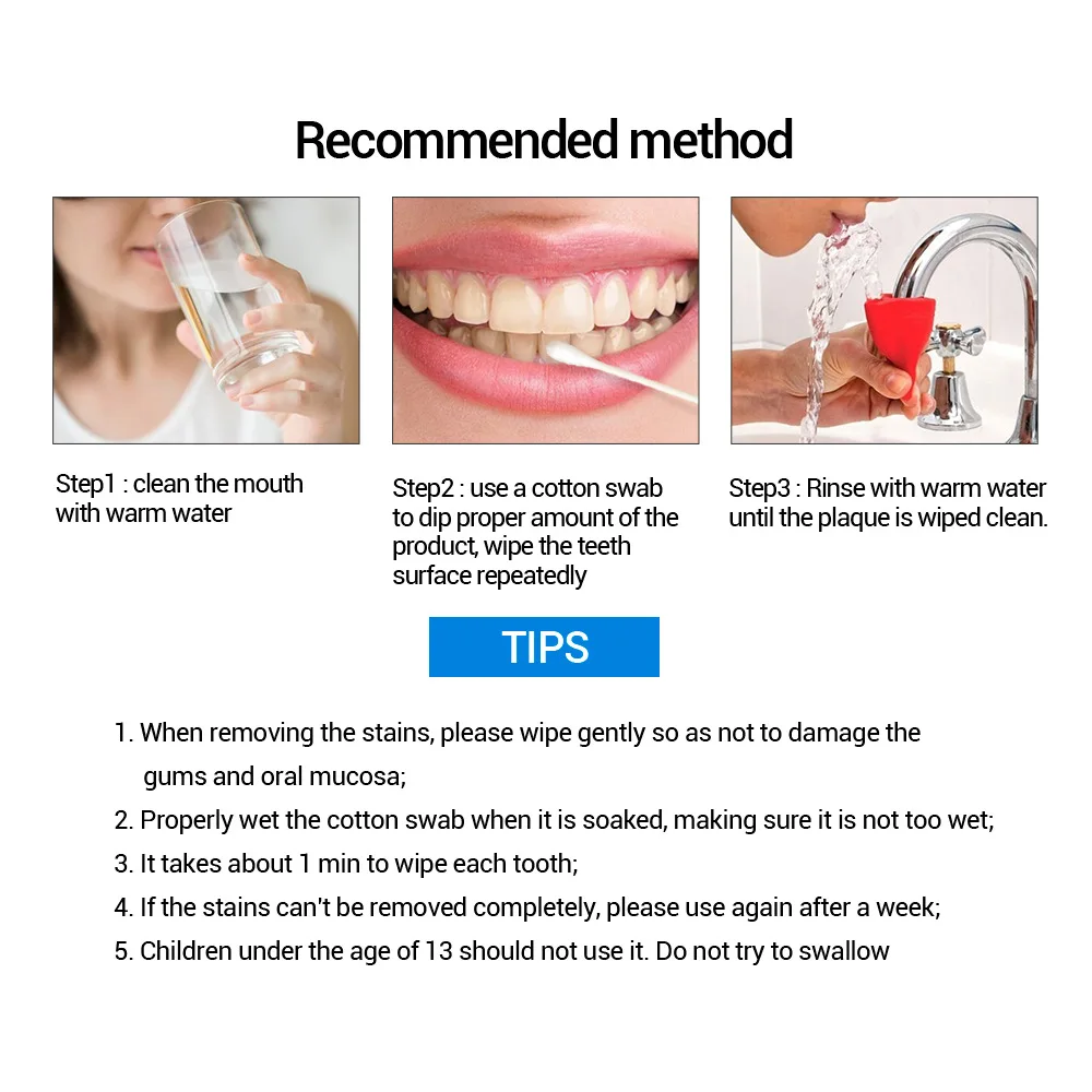 FTEENPLY poudre d'essence de b - Teeth Whitening Essence avis et prix