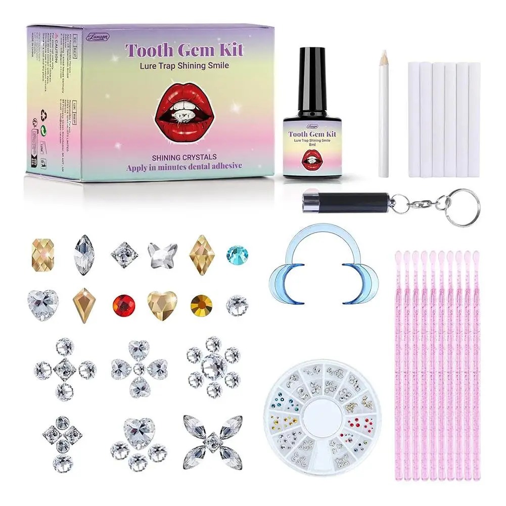 Kit de bijoux dentaires DIY :  - Tooth Gem Kit avis et prix