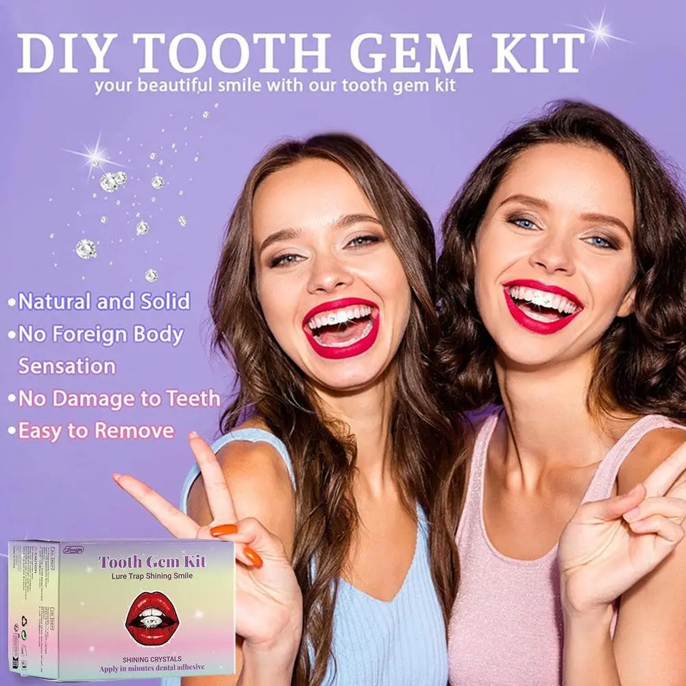 Kit de bijoux dentaires DIY :  - Tooth Gem Kit avis et prix