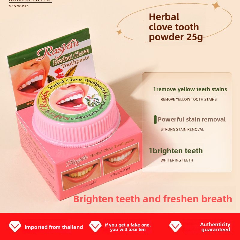 Poudre dentaire thaïlandaise a - Teeth Whitening Essence avis et prix